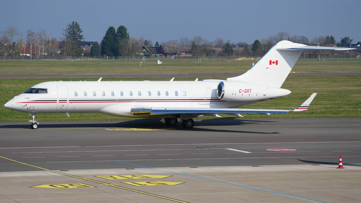 Bombardier Global 6000 / 6500 private jet exterior