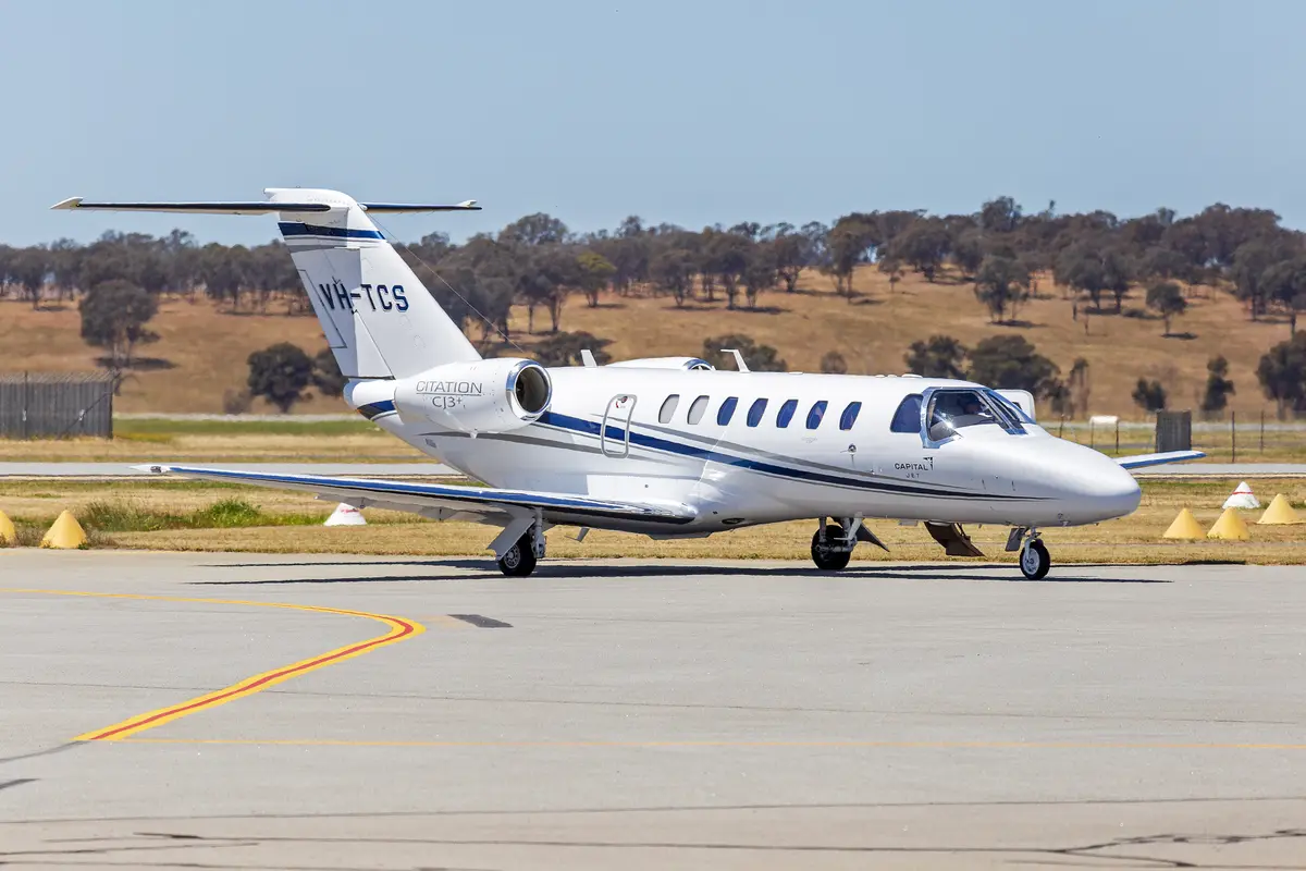 Citation CJ3+ private jet exterior