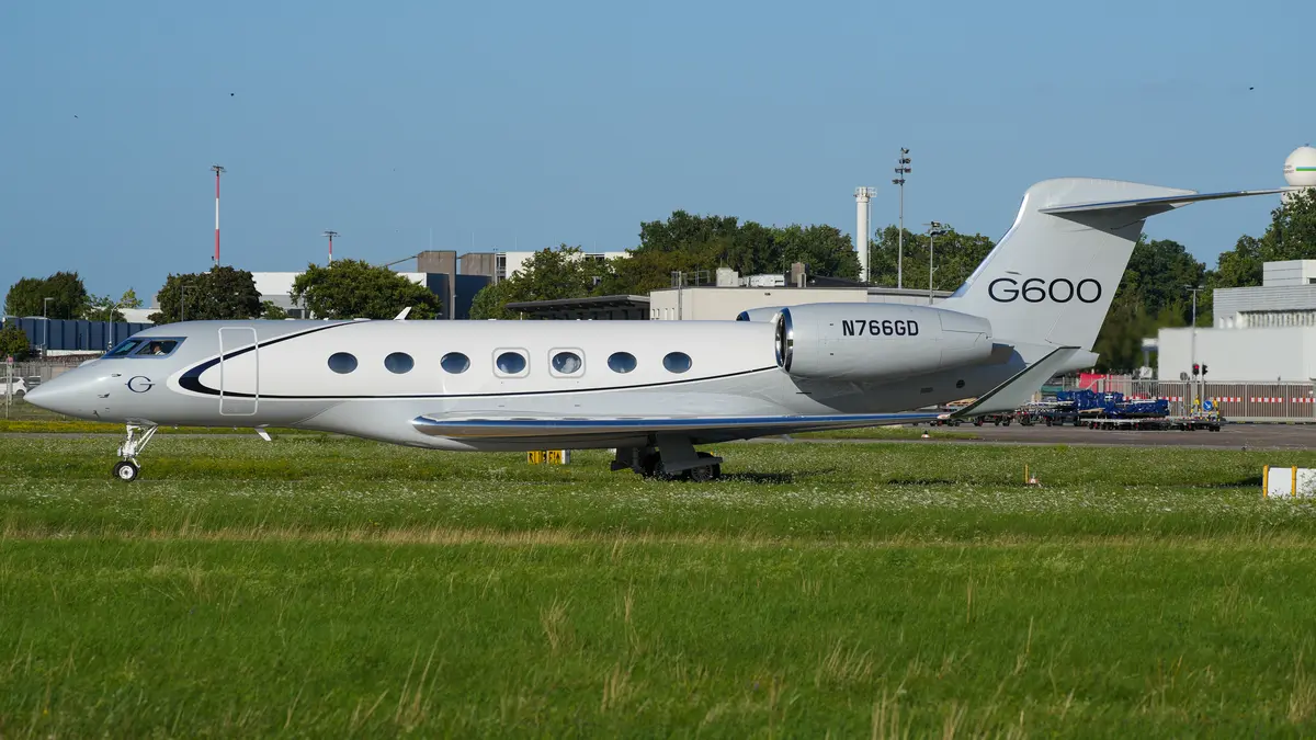 Gulfstream G600 private jet exterior