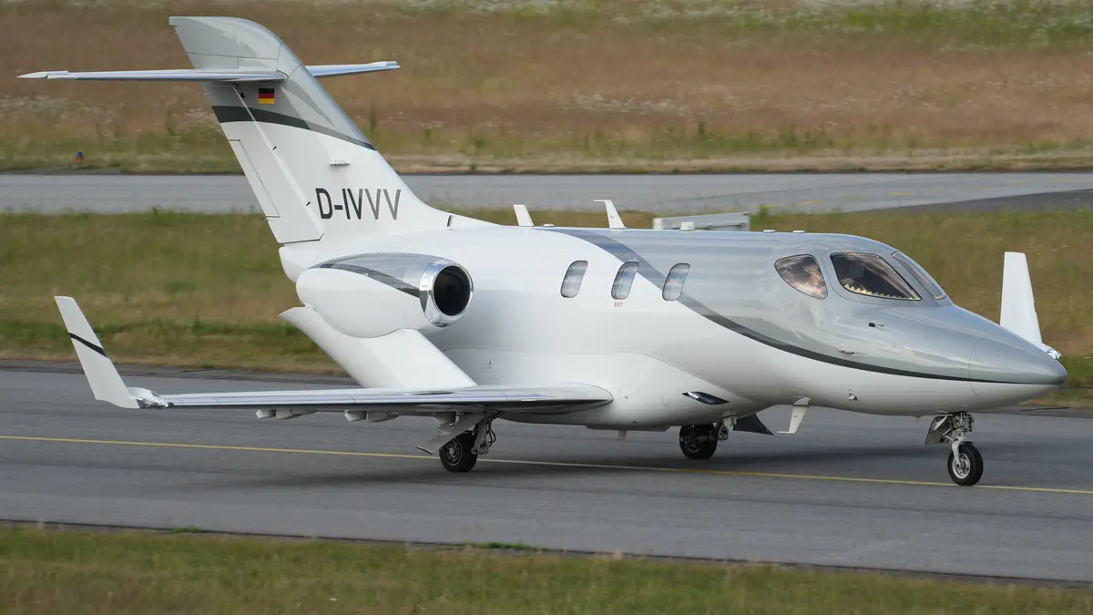 HondaJet Elite II private jet exterior